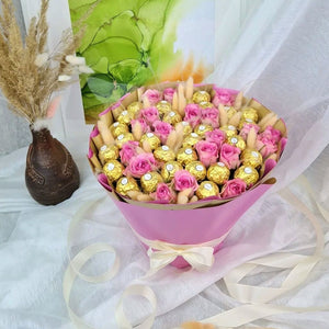 Lahjakimppu "Rocher gold"