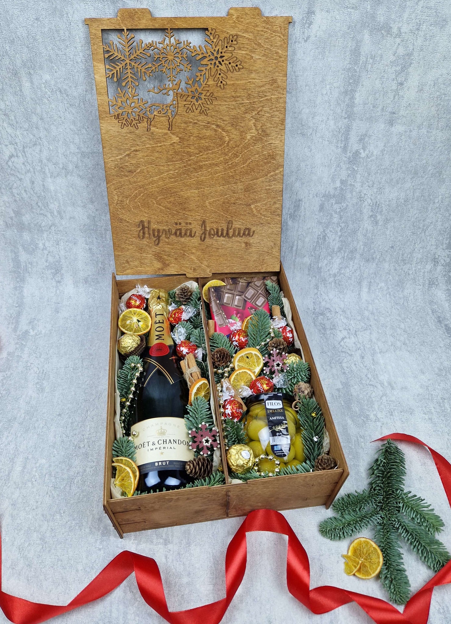 Joululahja boksi iso "Christmas"