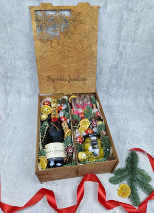 Joululahja boksi iso "Christmas"