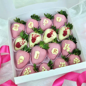 Suklaamansikka setti "Baby shower"